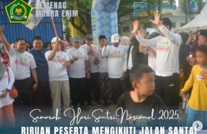 Langkah Bersama Menyemarakkan Hari Santri Nasional di Muara Enim