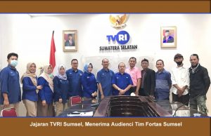 TVRI Sumsel Respon Positif Ide Ketua Fortass, Yosep Suterisno