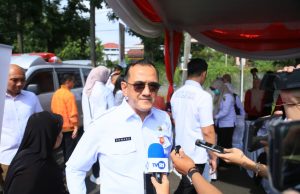 Sekda Sumsel Edward Candra Resmi Buka Operasi Pasar Murah, Jaga Stabilitas Harga Sembako Jelang Idul Fitri