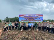 Polres OKI Laksanakan Penanaman Jagung Serentak Kuartal I 2026 Dukung Ketahanan Pangan