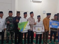 Selama Safari Ramadhan 1447 Hijriyah, Pemerintah Kabupaten PALI Salurkan Bantuan Kepada Pelaku UMKM