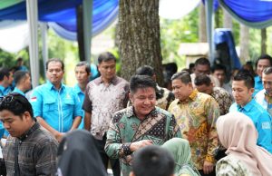 Gubernur Herman Deru Tekankan Pentingnya Kelestarian Hutan saat Hadiri Halal Bihalal IKA SKMA Sumsel