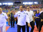 Wagub Cik Ujang Resmi Buka Kejurda dan Festival FORKI Sumsel Perebutkan Piala Gubernur