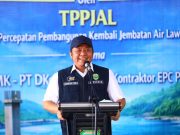 Gubernur Herman Deru Resmikan Pembangunan Kembali Jembatan Air Lawai B, Apresiasi Kekompakan Pengusaha dan Pemkab Lahat