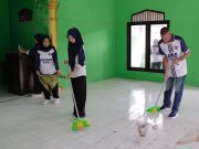 Lapas Tanjung Raja Gelar Aksi Bersih Lingkungan Satker dalam Rangka Hari Bakti Pemasyarakatan ke-62