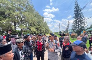 Polres OKI Kawal Aksi Damai Warga Pedamaran, Tuntutan Lahan 800 Hektare di PT Tania Selatan