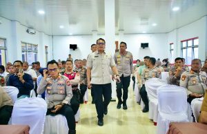 BINEV Bhabinkamtibmas 2026 di Polres OKI, Korbinmas Baharkam Polri Lakukan Pembinaan dan Evaluasi