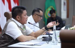 Gubernur Herman Deru Pimpin Rakor Penanganan Banjir, Instruksikan Pembentukan Satgas hingga Perbaikan 21 Gorong-gorong Tertusuk Tiang LRT
