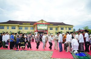 Semarak Idul adha 1447 H, Polres OKI Gelar Sholat Ied Bersama dan Sembelih 15 Sapi serta 17 Kambing Kurban