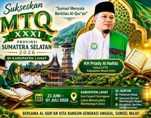 Kafilah Muara Enim, Siap “Bertempur” di MTQ XXXI Sumsel di Lahat