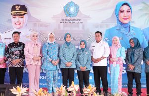 Feby Herman Deru Kunjungi Banyuasin, Resmikan Sekretariat TP PKK dan Pantau Pelaksanaan 10 Program Pokok PKK