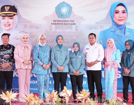 Feby Herman Deru Kunjungi Banyuasin, Resmikan Sekretariat TP PKK dan Pantau Pelaksanaan 10 Program Pokok PKK
