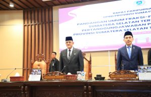 Fraksi DPRD Sumsel Apresiasi Kinerja Gubernur Herman Deru dalam Pengelolaan APBD 2025