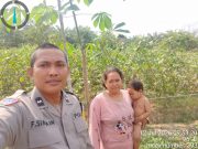 Bhabinkamtibmas Polsek Betung Ajak Warga Desa Rimba Terab Manfaatkan Pekarangan untuk Dukung Swasembada Pangan