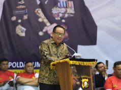 Wagub Cik Ujang Buka Kejuaraan Karate Piala Kapolda Sumsel 2026, Dorong Lahirnya Atlet Berprestasi