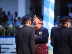 Gubernur Herman Deru Bacakan Amanat Presiden Prabowo pada Hari Bhayangkara ke-80, Tekankan Reformasi dan Pelayanan Publik Polri
