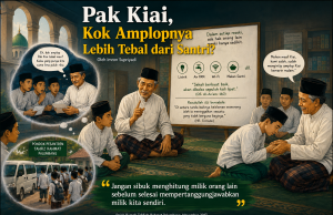 Pak Kiai, Kok Amplopnya Lebih Tebal dari Santri?