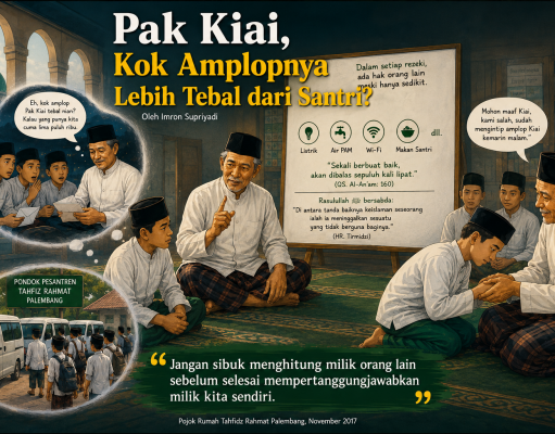 Pak Kiai, Kok Amplopnya Lebih Tebal dari Santri?