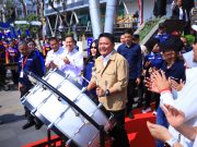 Gubernur Herman Deru Komitmen Dorong Atlet Drum Band Sumsel Makin Kompetitif di Kancah Nasional dan Internasional