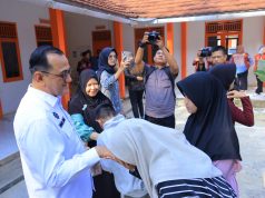 Sekda Sumsel Edward Candra Lepas Rombongan SRT 31 Palembang Menuju Sekolah Rakyat Permanen Oki
