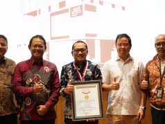 Hutama Karya Melalui Anak Usaha Hutama Marga Waskita Raih Rekor MURI sebagai Tempat Istirahat dan Pelayanan Jalan Tol Pertama yang Memiliki Galeri Budaya