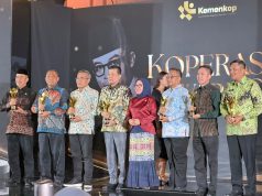 Muba Borong Dua Koperasi Awards 2026, Bupati HM Toha Tohet Raih Penghargaan Bakti Koperasi