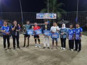 Cetak Atlet Berprestasi, Karang Taruna OKU Timur Sukses Gelar Turnamen Voli