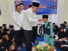 HUT ke-28 PAN di OKU Timur Semarak, Ribuan Warga Terima Bantuan