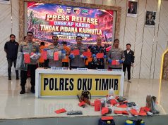 Polres OKUT Ungkap 2 Kasus Karhutla, Ringkus 6 Pelaku