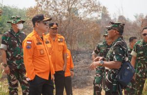 Mabes TNI dan Pemkab Muba Perkuat Koordinasi Tangani Karhutla