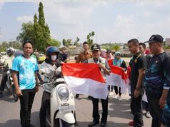 Dukung program pemerintah pusat. Ogan Ilir bagikan 10 Juta Bendera Merah Putih