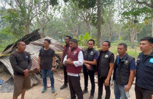 Polres OKI dan BNNK Gerebek Pondok di Kebun Duku, Empat Pria Diamankan