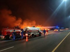 Respons Karhutla di Sekitar JTTS, Hutama Karya Perkuat Kesiapan Penanganan dan Imbau Pengguna Tol Waspada*
